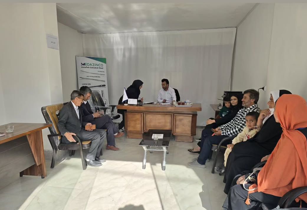 بازدید از دفتر حاجی آباد 