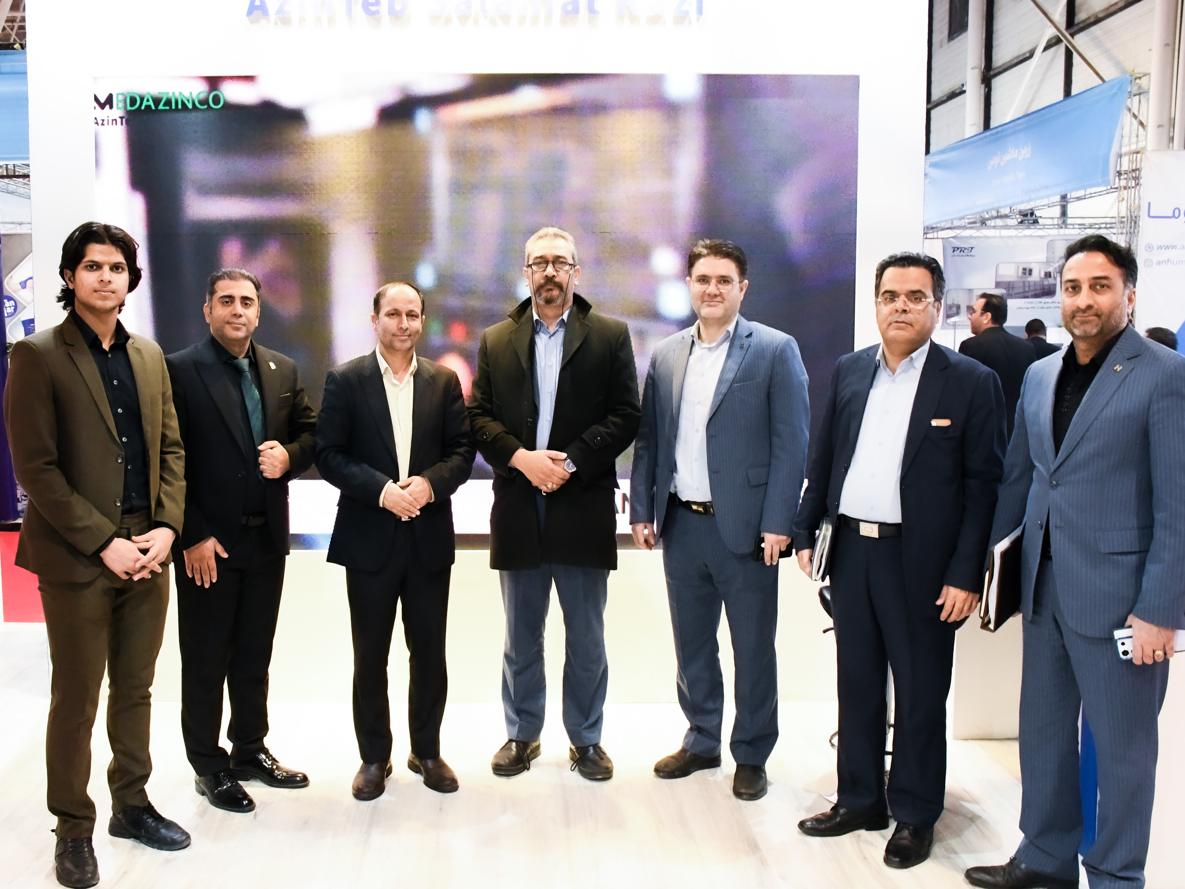 غرفه آذین طب سلامت رازی در نمایشگاه بین المللی مشهد